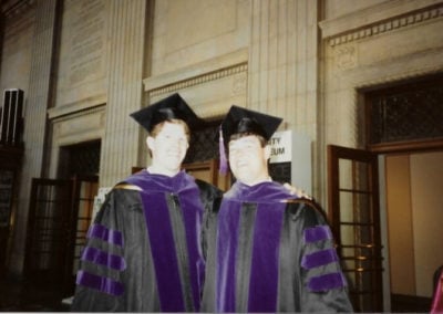 Timothy Theisen and One of his Friends Graduating from Law School